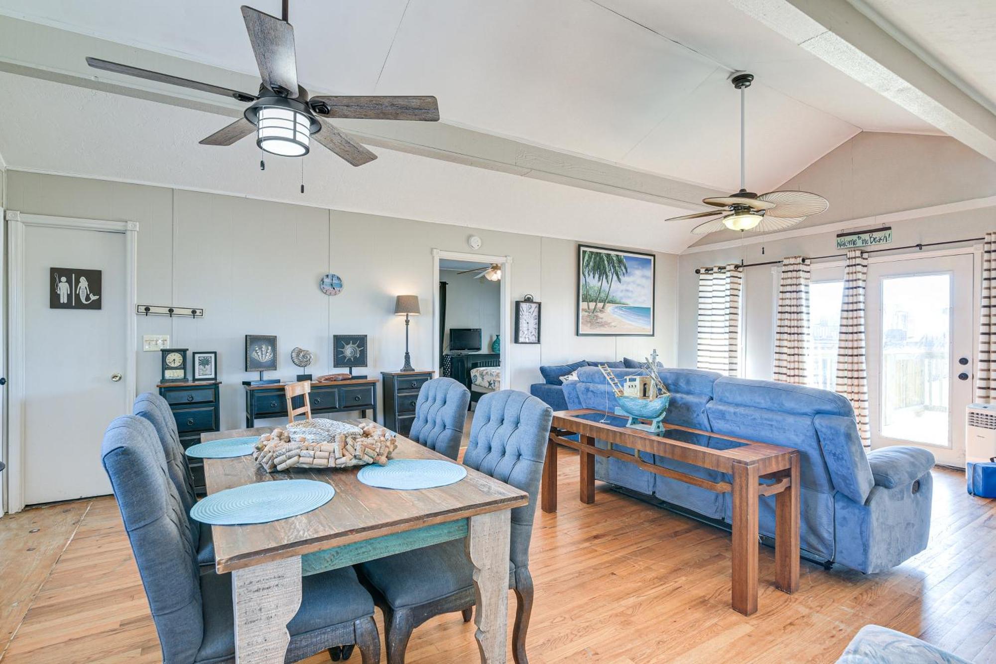 Second-Row Surfside Beach House Newly Renovated! Ngoại thất bức ảnh