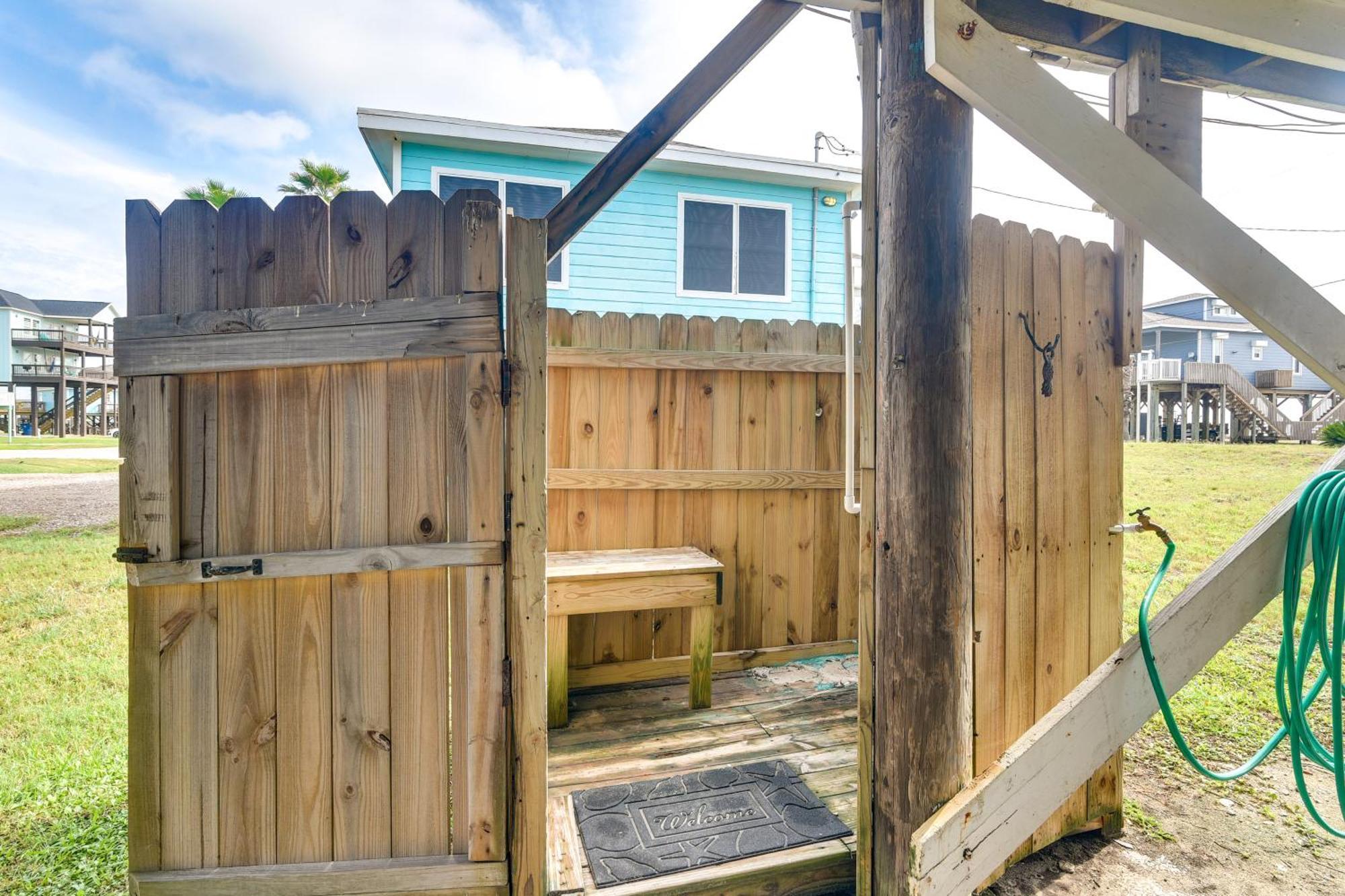 Second-Row Surfside Beach House Newly Renovated! Ngoại thất bức ảnh